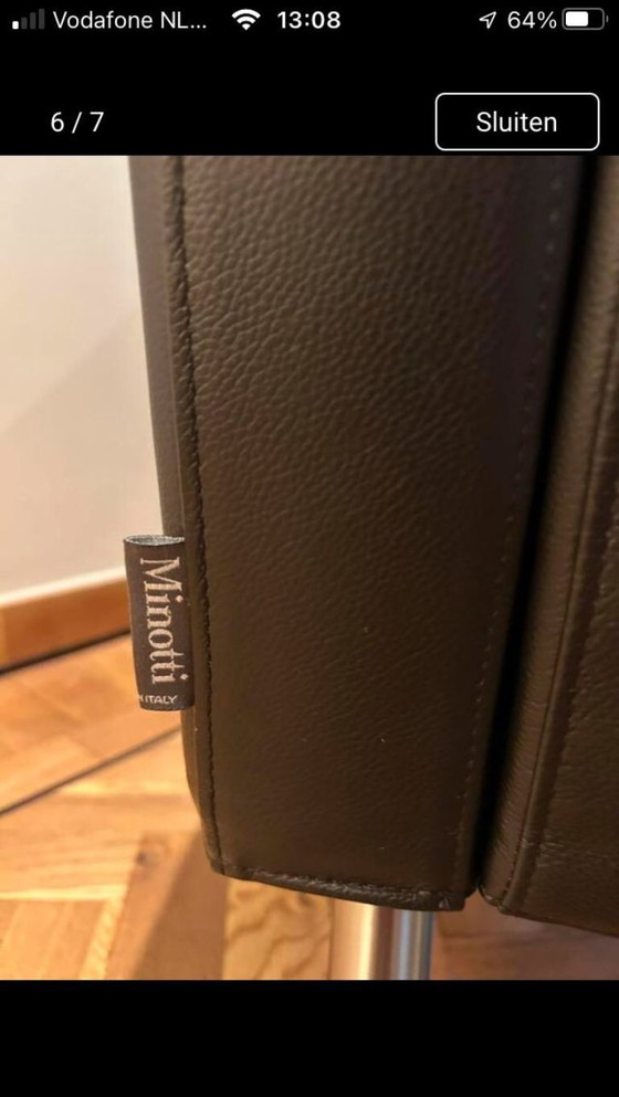 Image 1 of 2x Poltrona Minotti