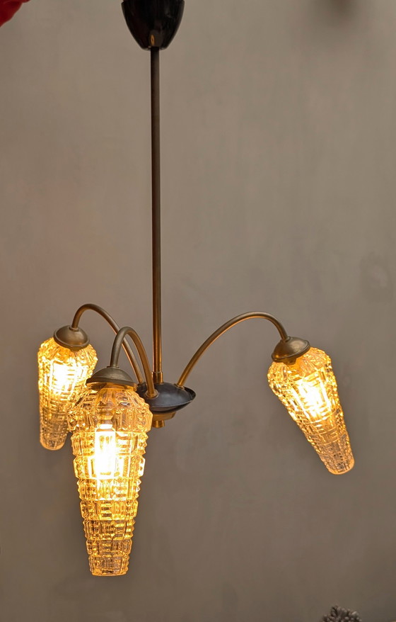 Image 1 of Lámpara colgante francesa de los años 50