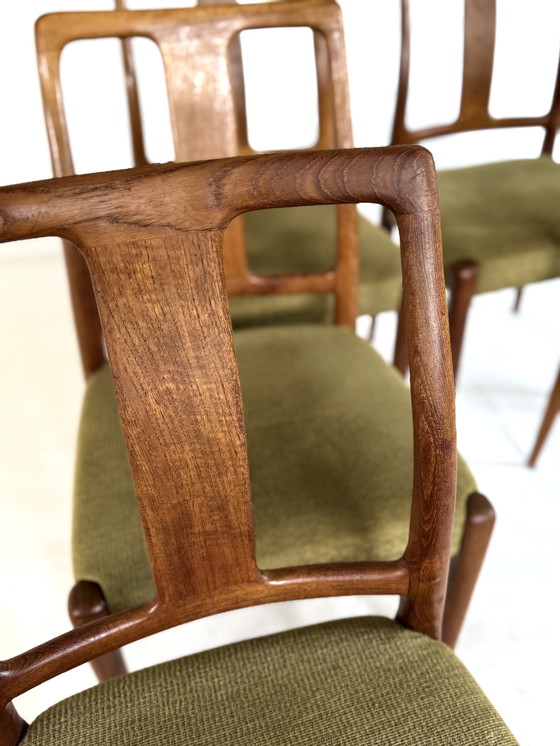 Image 1 of 6x vintage Deense eetkamerstoel, Burchardt-Nielsen ‘70