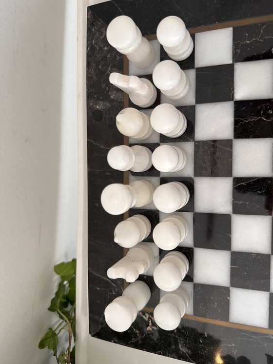 Image 1 of Marble chess set