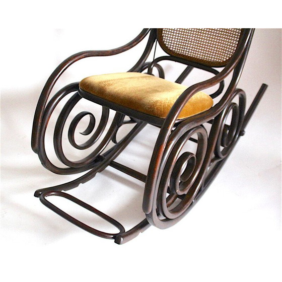 Image 1 of Vintage Art deco rocking chair, Thonet, 1930s