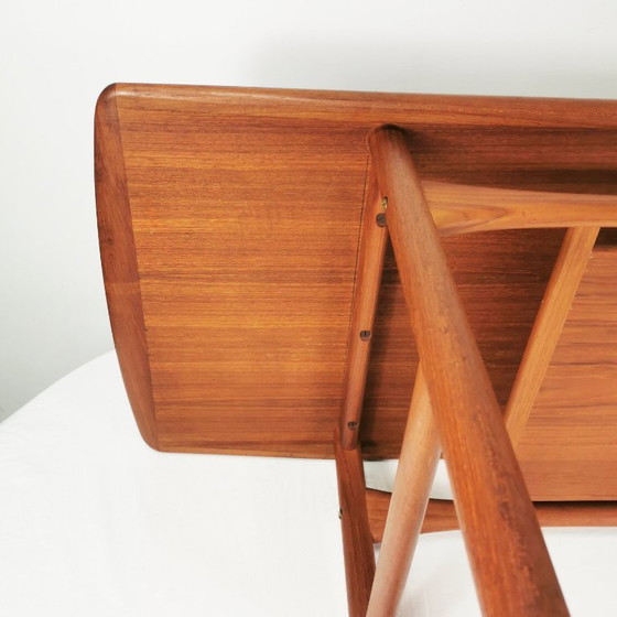 Mesa de centro de teca Mid-Century, Arrebo Møbler, diseñada por Robert Christensen, Dinamarca, años 60. (photo 12 of 15)