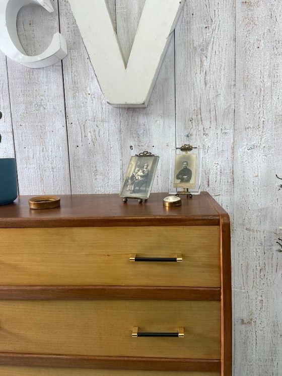 Image 1 of vintage chest of drawers