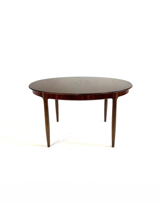 Image 1 of Table à manger extensible vintage en palissandre, Kondor Furniture '60