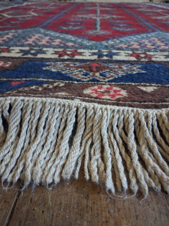 Tapis Dosemealti fait main 282×192cm, Laine, Multicolore (photo 9 sur 13)