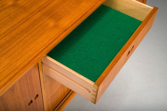 Image 1 of Buffet en teck moderne scandinave du Mid Century par Harry Østergaard pour Randers Møbelfabrik, années 1960