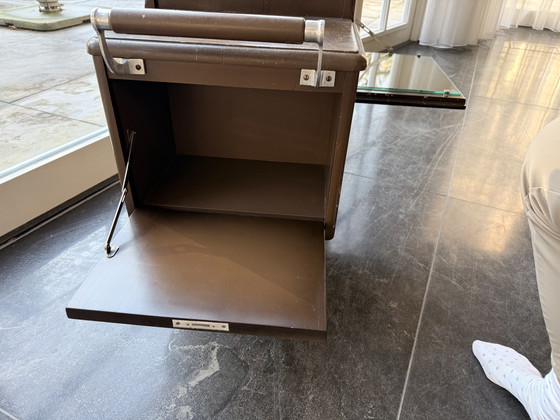 Image 1 of Carrito de servicio / carrito de bar 'cellarette' Art Déco