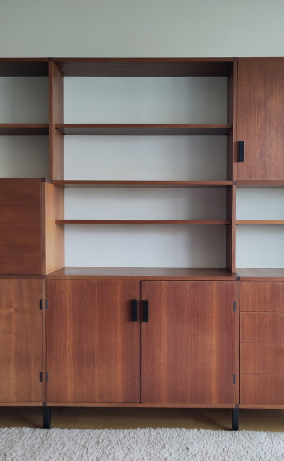 Pastoe Made To Measure Wandschrank Cees Braakman – Bücherregale, Plastic, Wood, Vintage (photo 7 of 15)