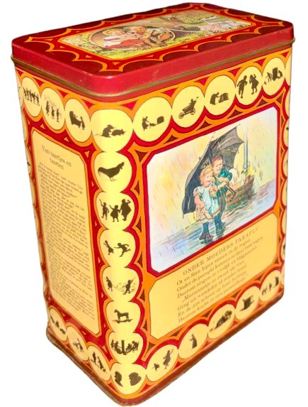 Set of 5 Old Dutch Vintage Tins – Incl. Efteling, Ot & Sien & Philips – Overig, Decorative Objects, Metal (photo 5 of 11)
