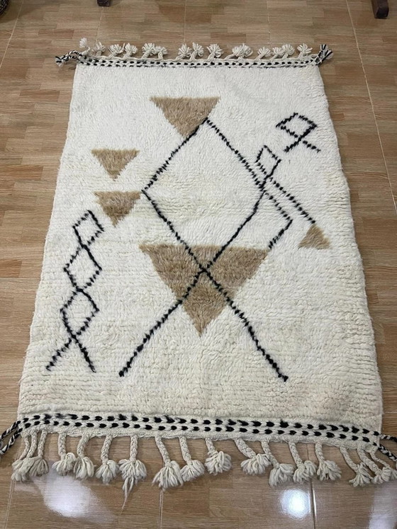 Tappeto tradizionale in pura lana, fatto a mano, 1,5/2,5 m – Alessi, Tappeti, Wool (photo 4 of 6)