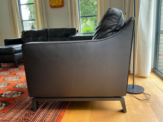 Image 1 of Sofá Aspen piel Elite 8205, marrón trufa 82116, 2 plazas.