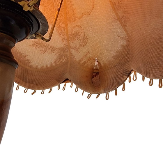 Image 1 of Lampe vintage en marbre onyx