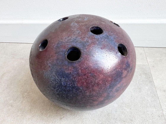 1x Magnifique objet/vase vintage en céramique d'atelier – Ceramic (photo 2 of 7)