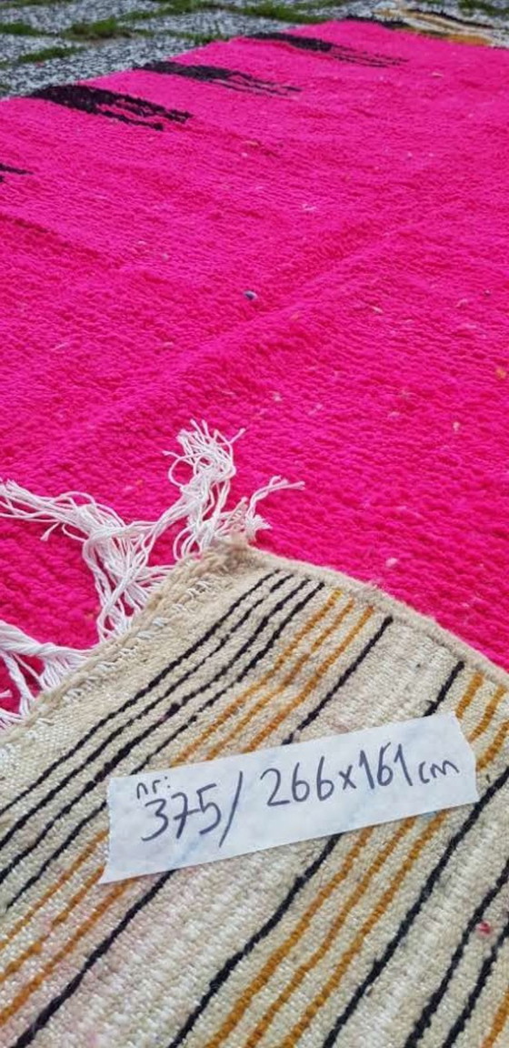 Image 1 of Alfombra bereber de lana anudada a mano, 266 x 161 cm