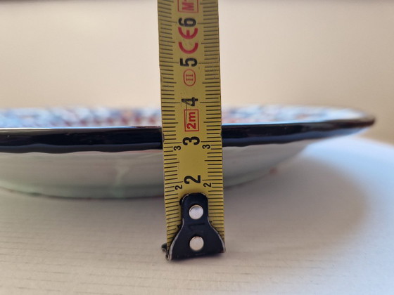 Image 1 of Plato de pared.Coingrace.Granada.Cerámica española de Fajalauza.