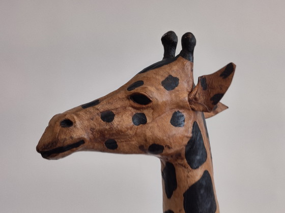 Image 1 of Giraffa in pelle vintage