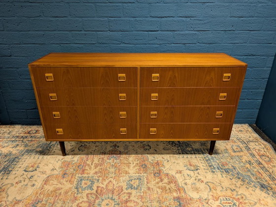 Image 1 of Vintage double chest of drawers, 1960s, Danish design