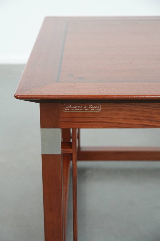 Image 1 of Square Art Deco Schuitema design side/coffee table from the Decoforma series