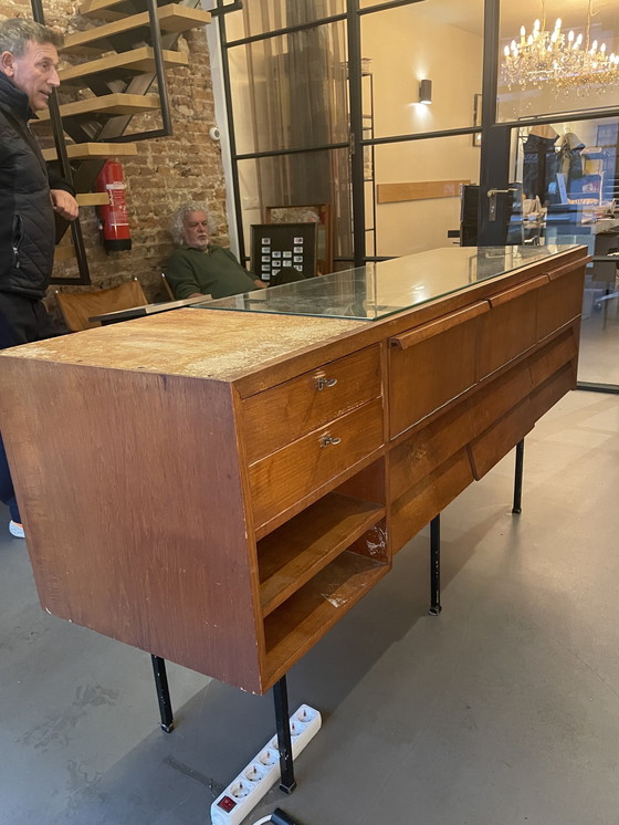 Image 1 of Vintage teak counter