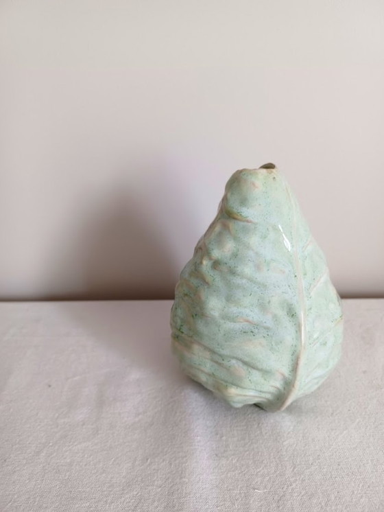 Image 1 of Original Des Pots - Jarrón detallado - carbón - verde menta