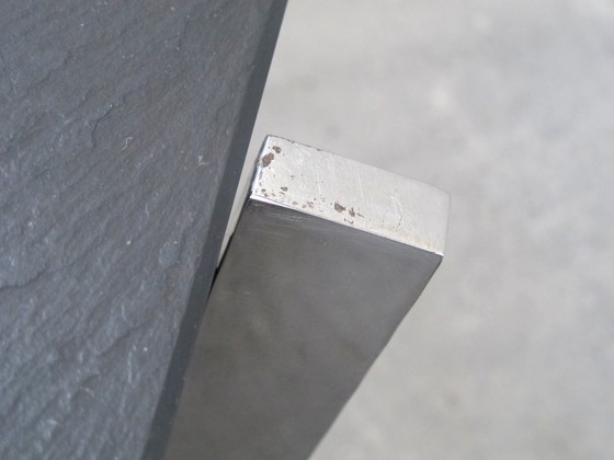 Image 1 of Mesa de centro de piedra de pizarra Francia 1950