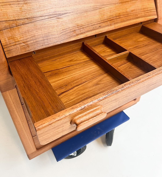 Image 1 of Teak Secretaire From Dyrlund, 1960'S