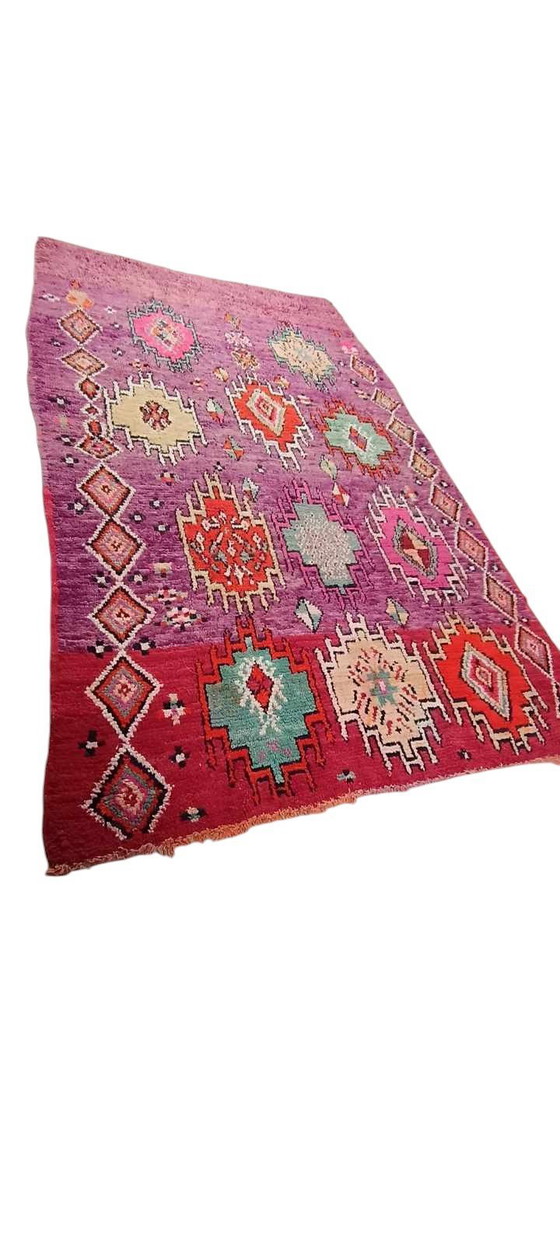 Image 1 of Berber Carpet Rug Vintage Moroccan Wool New