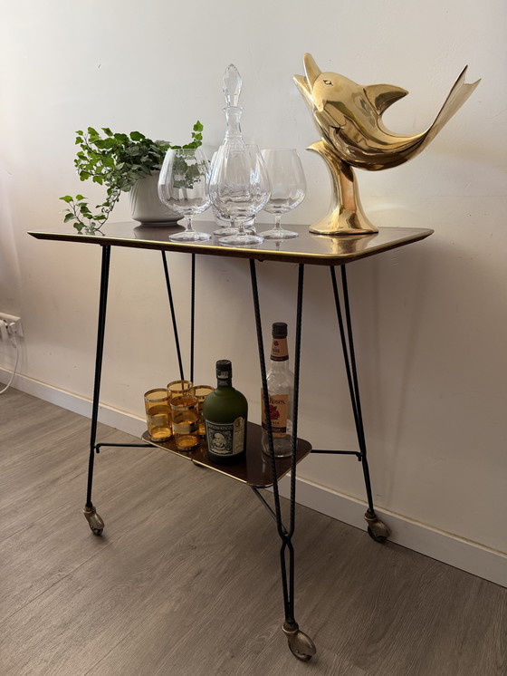 Image 1 of Table de chariot de bar