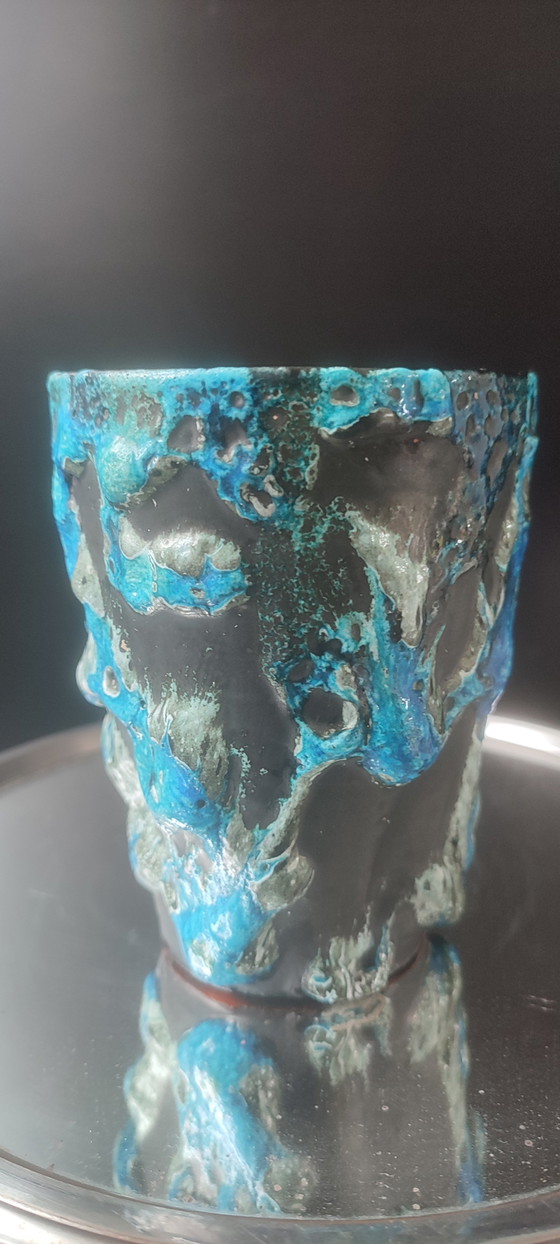 Image 1 of Frühstücksset, Cyclope-Keramik, Glacier Enamels, Charles Cart