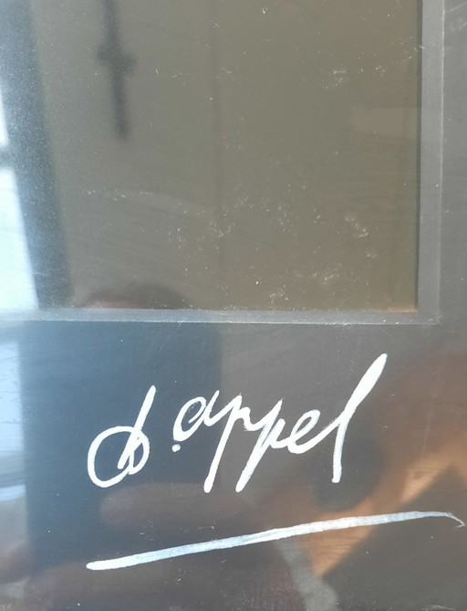  Opera d'arte firmata da Karel Appel - Mercedes-Benz "Loving Car" (1986)