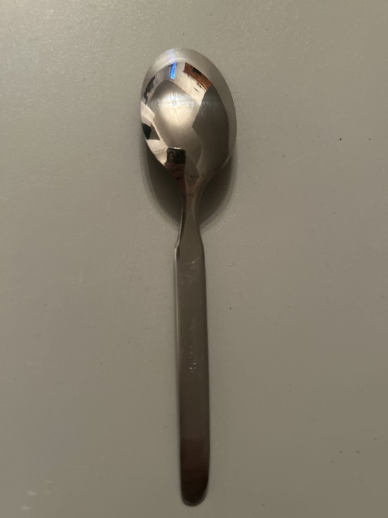 Image 1 of Stainless steel cutlery set with beautiful print