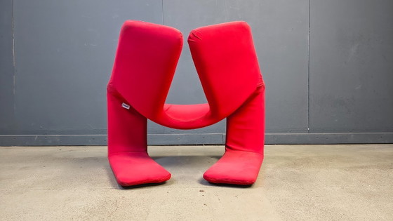 Image 1 of Sillón Zen diseñado por Kwok Hoi Chan para Steiner Paris, década de 1980.