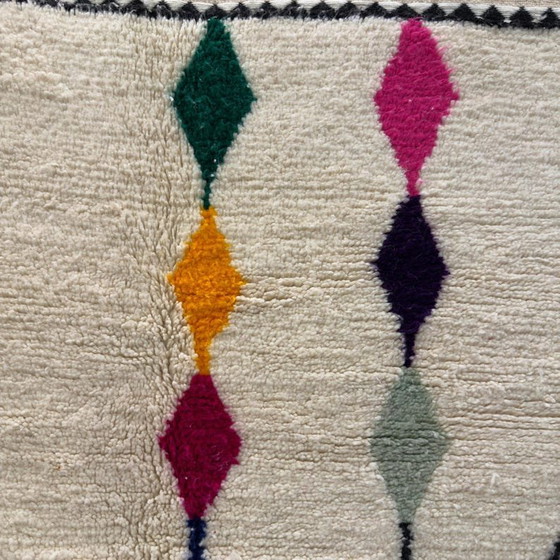 Alfombra bereber multicolor de 240 cm x 150 cm. – Wool (photo 3 of 7)