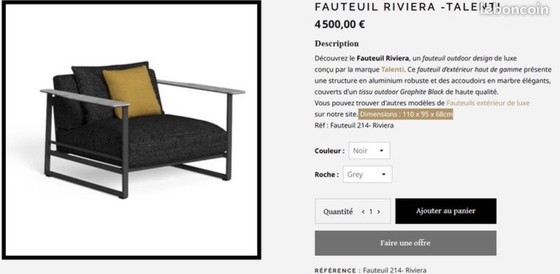 Image 1 of Talenti Riviera tuinset – zo goed als nieuw – complete, hoogwaardige set