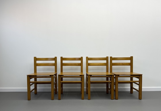 Image 1 of Set vintage di 4 sedie "Stable" di Karin Mobring per IKEA, 1977