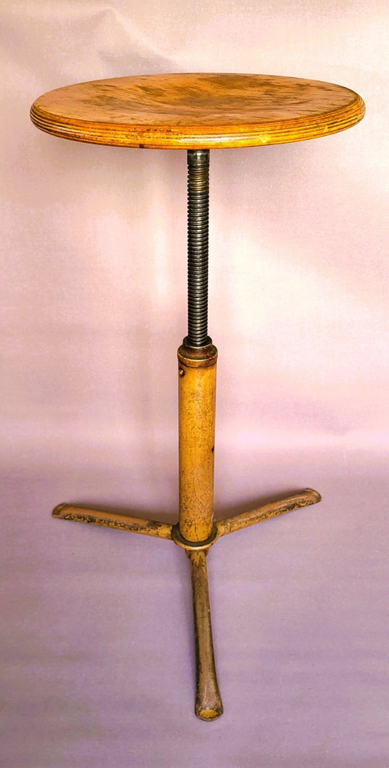 Image 1 of Sgabello da officina anni '50/'60