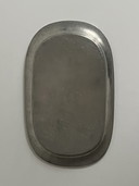 Vassoio in peltro dello scultore e designer danese Just Andersen