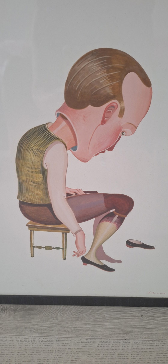 Image 1 of IKEA 2010 STAMPA LIMITATA JENS FÄNGE MANNEQUIN OLUNDA