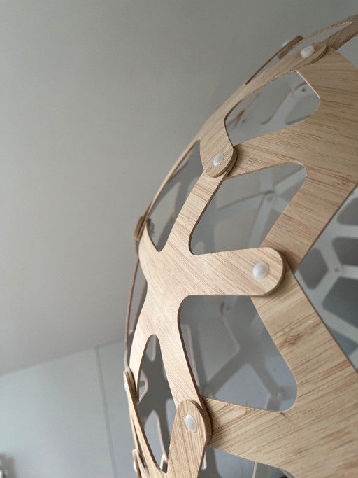 Lampe à suspension corail David Truebridge, diamètre 60 cm – hanglampen, Wood, Bamboo (photo 2 of 5)