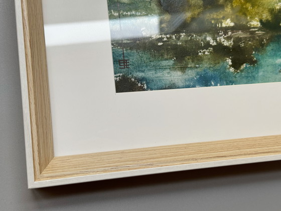 Image 1 of Eugène Eechaut (1928-2019) - Abstract landscape, 1975, signed, framed