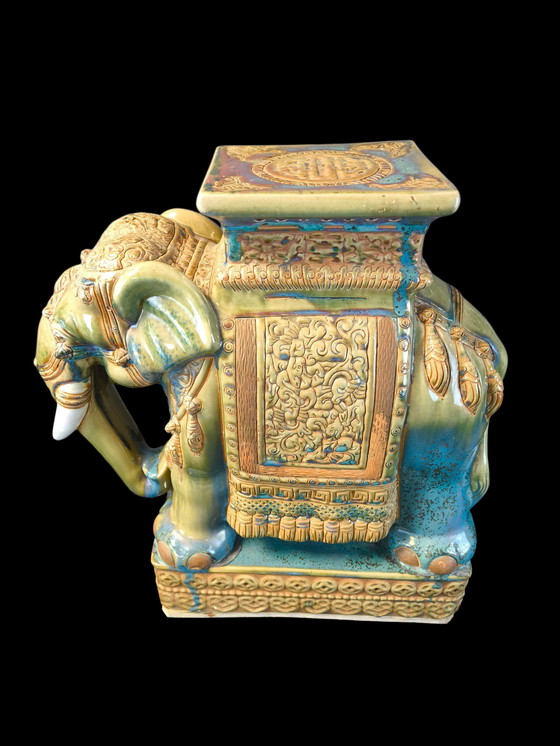 Image 1 of Keramikelefant im XL-Format