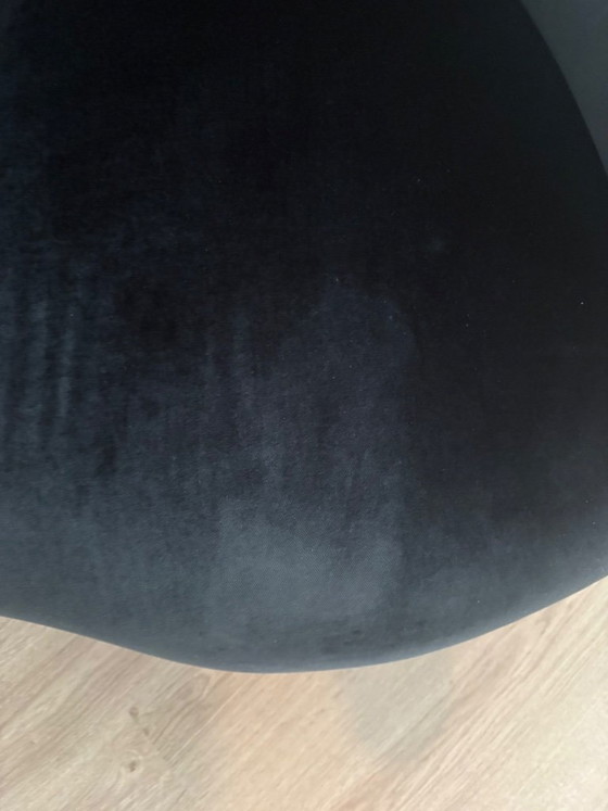 Poltrona Antica Velluto Blu Scuro – Poltrone, Textile, Velvet (photo 5 of 5)
