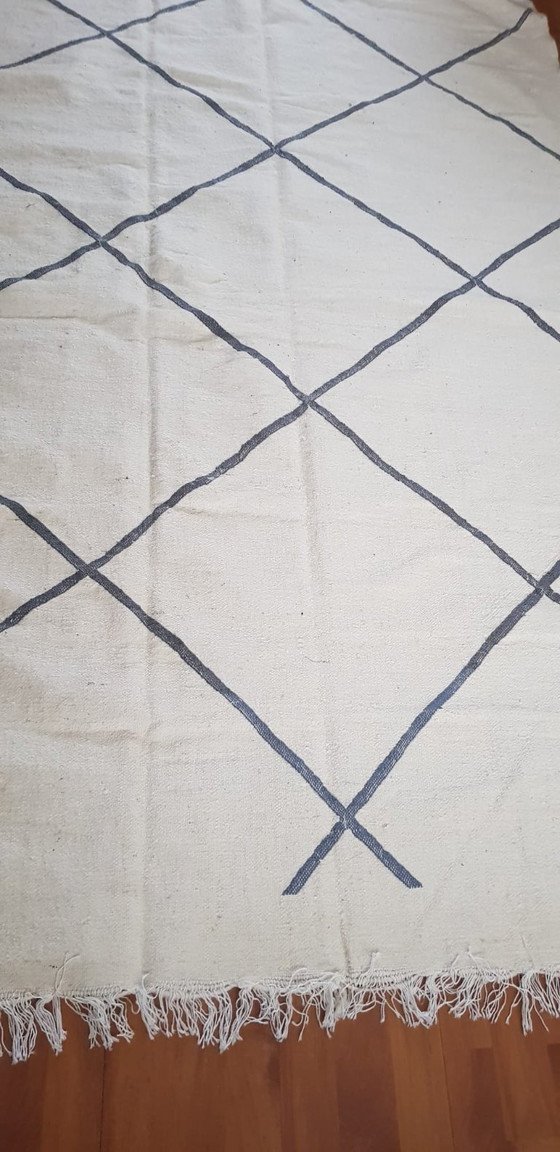 Image 1 of Handgeknoopt Berber kleed wol 233x145cm
