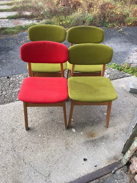 Bürostühle, 1960er, 4er-Set (photo 5 of 7)