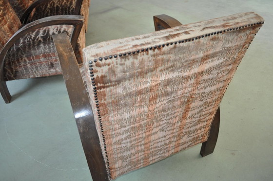 Set of Art Deco Armchairs, 1920s (photo 6 of 7)