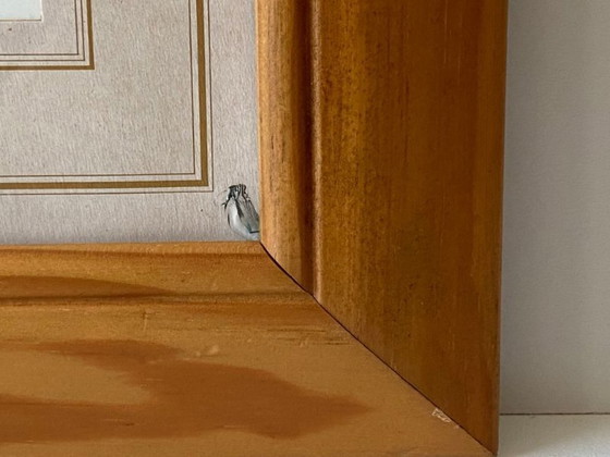 Image 1 of Antique Lithograph 1851 Château de Chenonceaux Sketch of Lady Chatterton