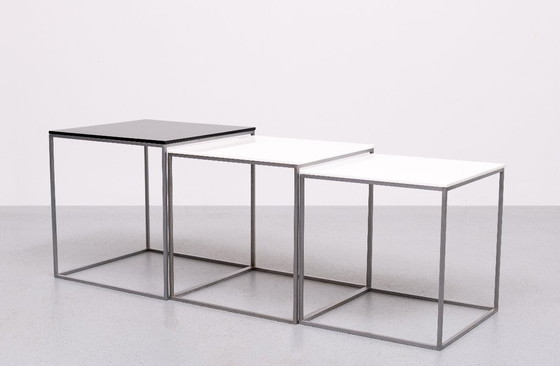 Image 1 of Nesting Tables model PK-71 designed by Poul Kjærholm. by E. Kold Christensen
