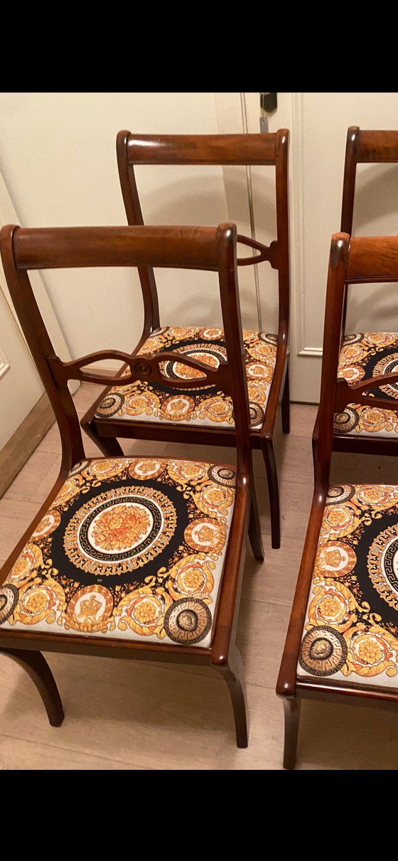 Image 1 of 2 braccioli + sedie da pranzo + 2 cuscini nuovi