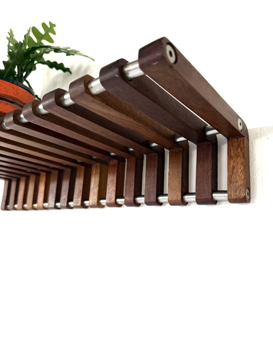 Image 1 of Vintage parametric wall shelf ‘80s