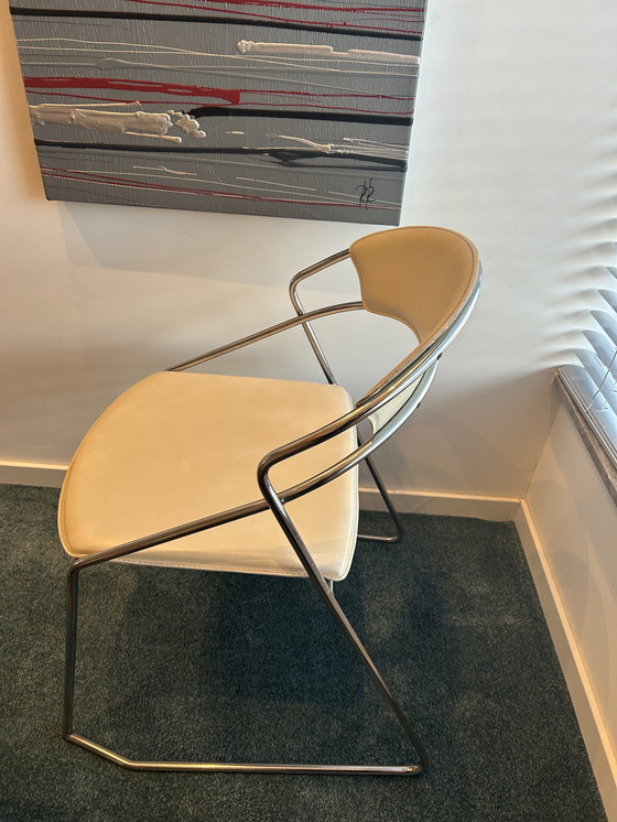 Image 1 of Vintage Effezeta stijl stoelen 2 stuks